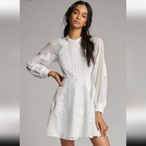 Mare Mare X Anthropologie White Lace Dress